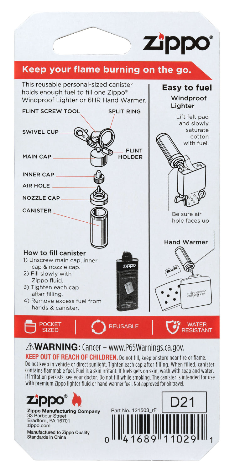 Aluminium Fuel Canister
