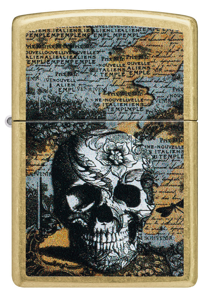 46577 - Floral Skull