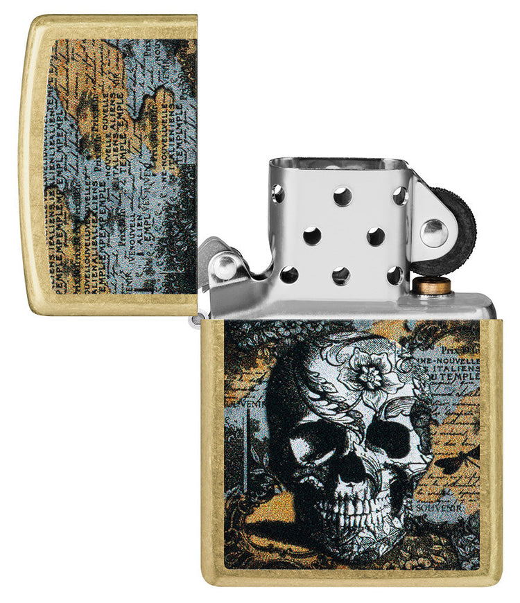 46577 - Floral Skull