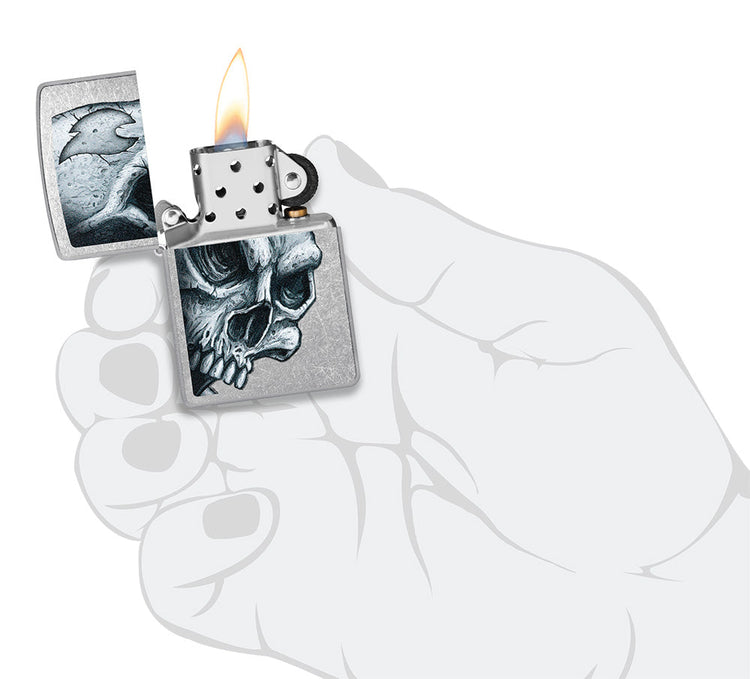 46587 - Skull and Flame