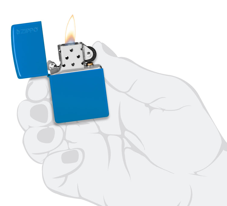 Sky Blue Zippo Logo