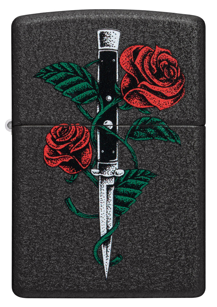 Rose Dagger Tattoo