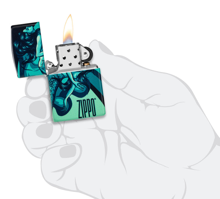 Mermaid Zippo