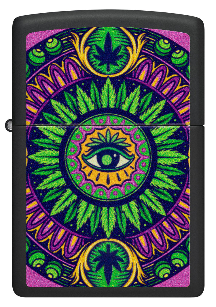 Leaf Pattern Black Light