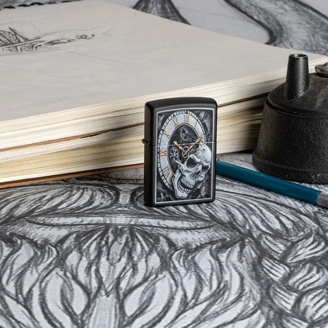 Skull Clock