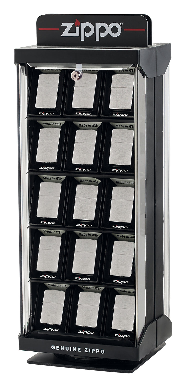 Vetrina girevole da 30 accendini