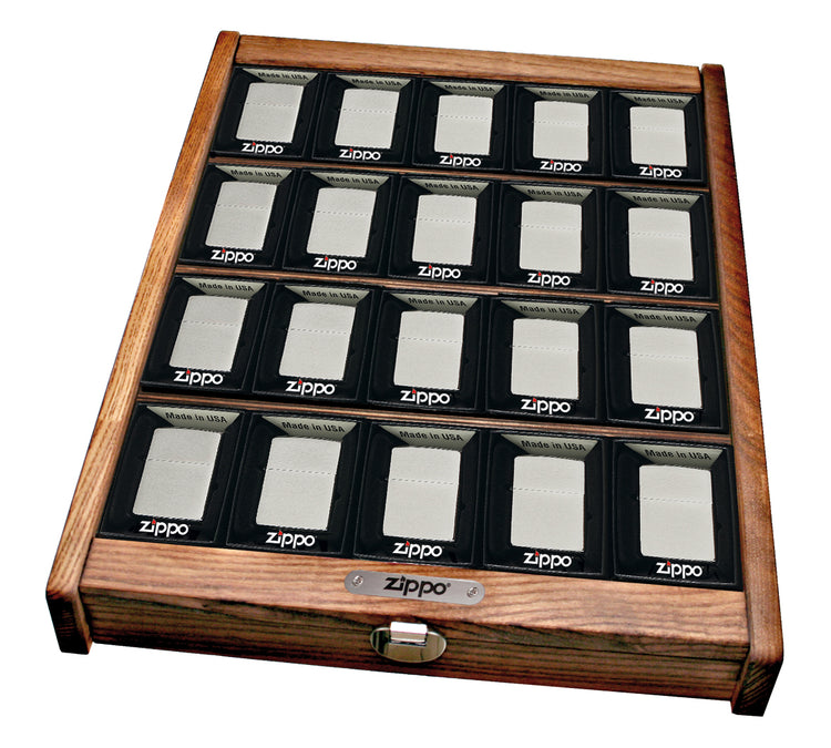 Espositore in legno da 20 accendini