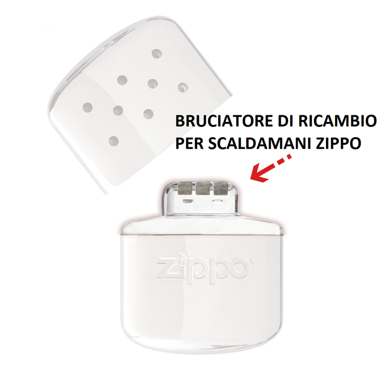 Bruciatore di ricambio per scaldamani Zippo
