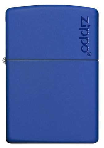 Classic Royal Blue Matte Zippo Logo