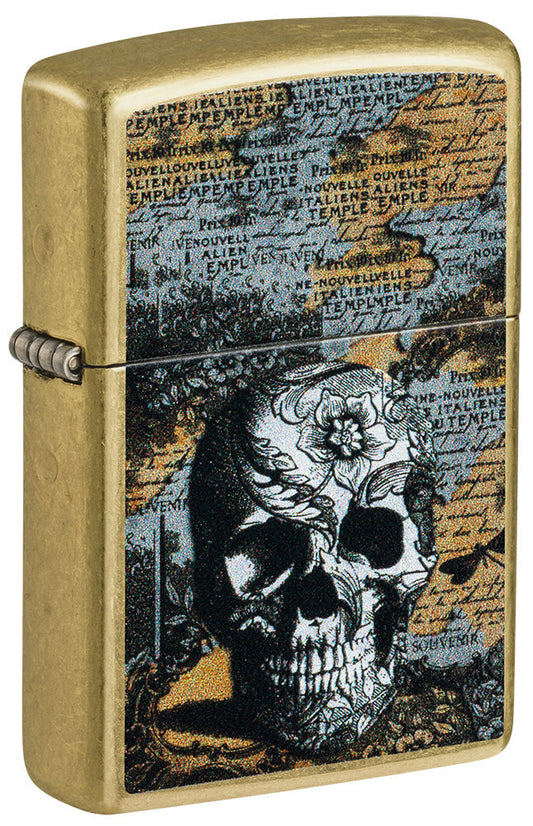 46577 - Floral Skull