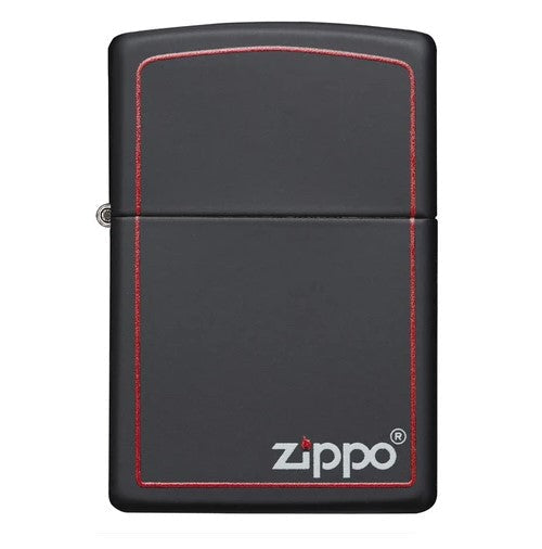 Classic Black and Red Zippo