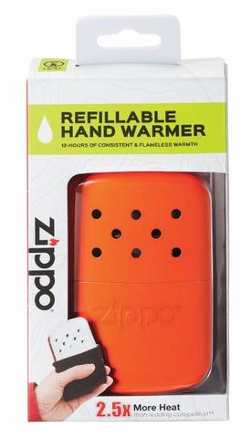 12-Hour Refillable Hand Warmer Orange